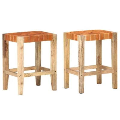 Afbeelding van vidaXL Barkruk Bruin 60 cm