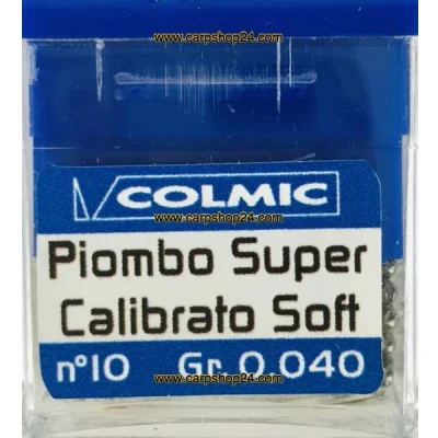Afbeelding van Colmic Piombo Super Calibrato Soft Maat : nr 10 0.040g