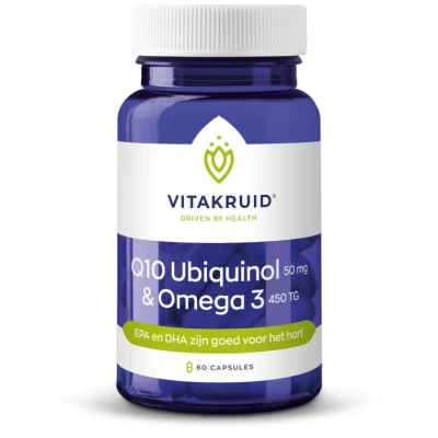 Afbeelding van Vitakruid Q10 Ubiquinol &amp; Omega 3 Capsules