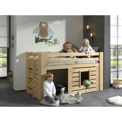 Afbeelding van Halfhoogslaper Oliver 90x200 cm
