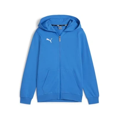 Afbeelding van PUMA kinderteamGOAL Casuals hoodedjack Jr jack met capuchon 658596 02 blauw