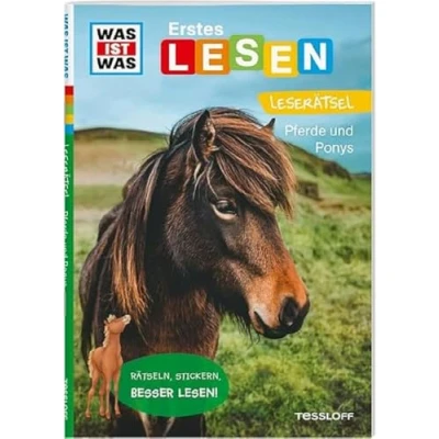 Afbeelding van WAS IST Erstes Lesen. Leserätsel Pferde und Ponys