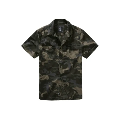 Afbeelding van Brandit Roadstar Overhemd, Heren, Maat: XL, Darkcamo