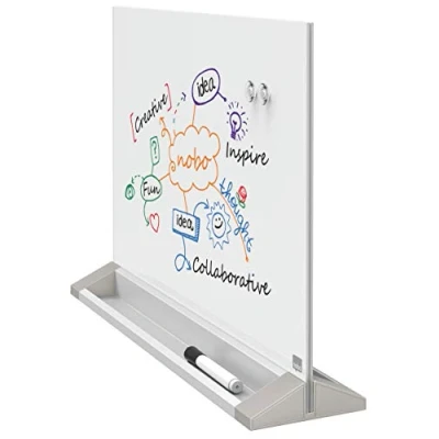 Afbeelding van Desktop Glasbord Nobo Diamond