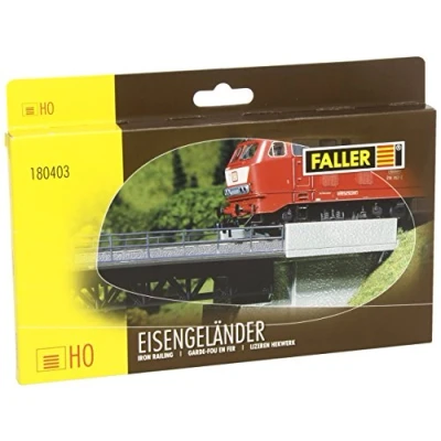 Afbeelding van Faller Ijzeren hekwerk, 1820 mm modelbouwsets, hobbybouwspeelgoed voor kinderen, modelverf en accessoires