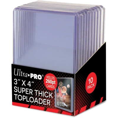 Afbeelding van Toploaders Super Thick 260pt Clear (10 stuks)