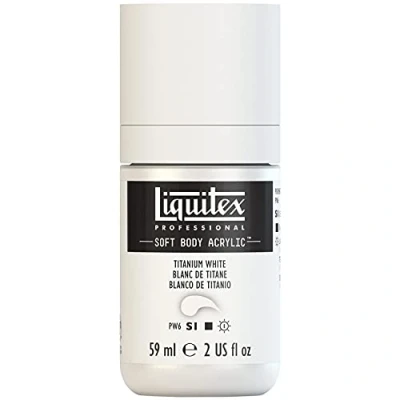 Afbeelding van Liquitex Professional Acryl Soft Body 59 ml titanium wit