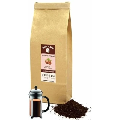Afbeelding van Café Moulu voor koffiezetapparaat met hazelnoot, 250 g