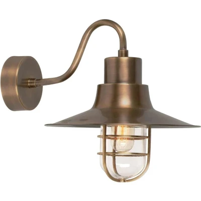 Afbeelding van Bohemian Wandlamp Steady Lighting E27 L: 39cm Voor Buiten Woonkamer Eetkamer Brons
