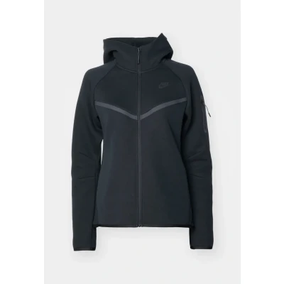 Afbeelding van Nike Sportswear TECH Fleece Windrunner Sweater met rits, Dames, Maat: Small, Black