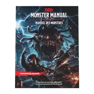 Image de Jeu de stratégie Asmodee Dungeons and Dragons 5 Manuel des Monstres