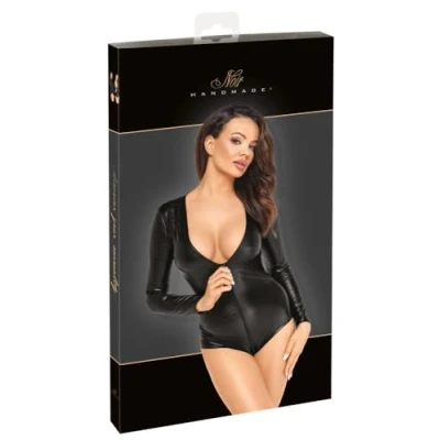 Afbeelding van Noir Handmade Matte Nauwsluitende Body Zwart