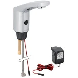 Afbeelding van Geberit Hytronic 85 1 gats wastafelkraan voor koud of voorgemengd