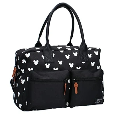 Afbeelding van Kidzroom Diaper BAG Mickey Mouse Endless Imagination Luiertas voor kinderen, Maat: One Size, Black