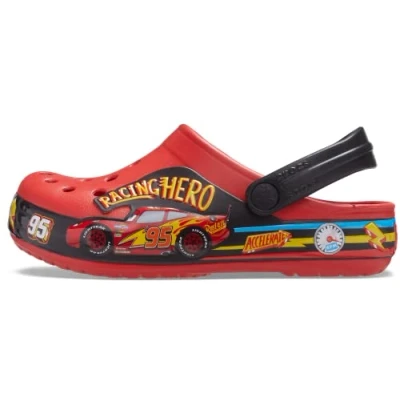Afbeelding van Crocs FI Cars Lights Band, klomp, uniseks, kinderen, Vlam