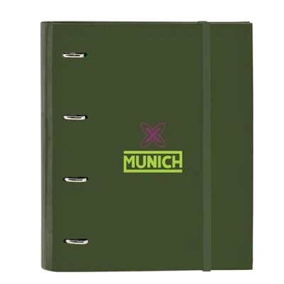 Afbeelding van Ringmap Munich Bright khaki Groen 27 x 32 3.5 cm