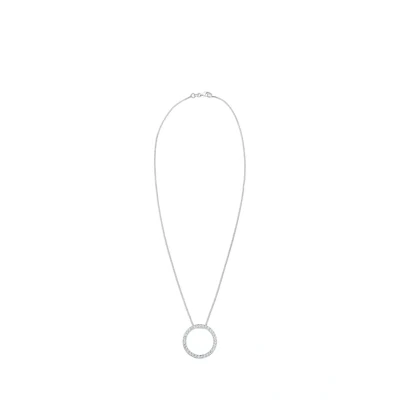 Afbeelding van Elli Circle Ketting, Dames, Maat: 45, White