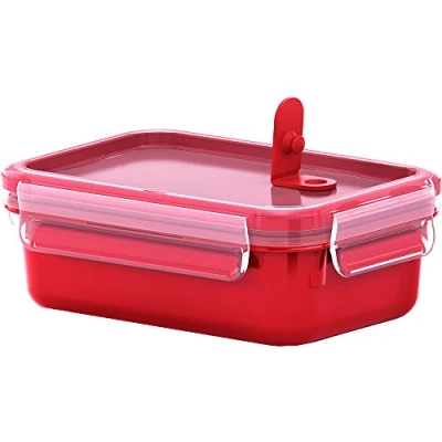 Image de Emsa Boîte À Micro ondes Clip &amp; Lunchbox Rouge Taille: 0,55 L (ref: 517771)