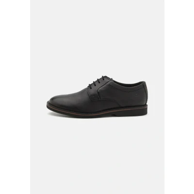 Afbeelding van Clarks Atticus LACE Veterschoenen, Heren, Maat: 42, Black Leer