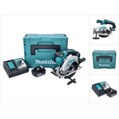 Afbeelding van Makita DSS 610 RF1J Accucirkelzaag 18 V 165 mm + 1x accu 3.0 Ah lader Makpac