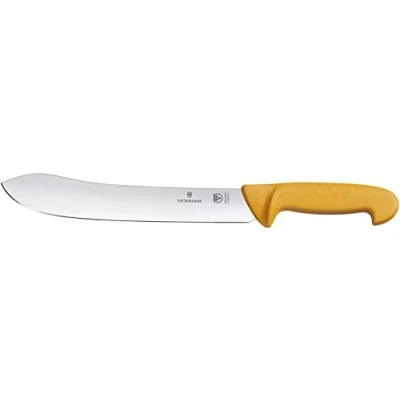 Afbeelding van Victorinox Swibo Bankmes, extra scherp, slachtmes, signaalkleur, veiligheidsgreep, vaatwasmachinebestendig