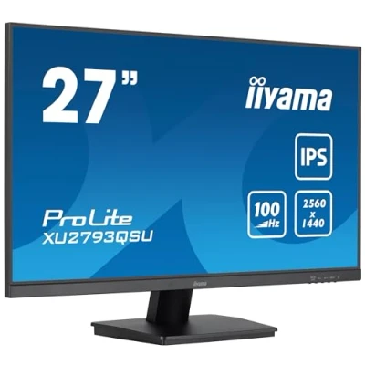Afbeelding van iiyama PROLITE XU2793QSU B7 LED monitor 27&quot; 2560x1440 WQHD IPS 300 cd/m² 1300:1 1 ms Zwart