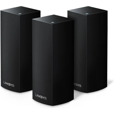 Afbeelding van Linksys Velop WHW0303B Mesh WiFi Tri Band 5 2200 Mbps 3 Pack Zwart