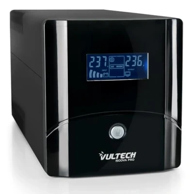 Afbeelding van VulTech UPS1500VA PRO Line Interactive Continuïteitsgroep met LCD, zwart [Italië]