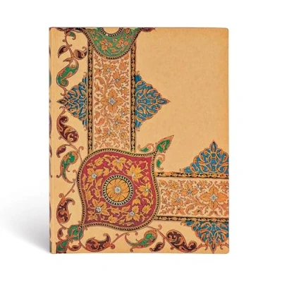 Afbeelding van Notitieboek Flexis Paperblanks Visions of Paisley Ivory Kraft Ultra Gelinieerd
