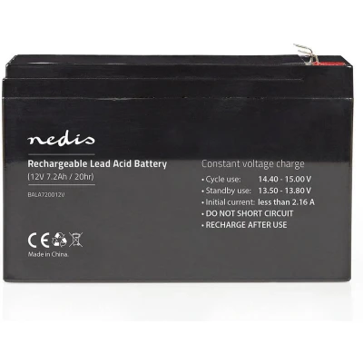 Afbeelding van Loodaccu Nedis (12 V, 7.200 mAh)