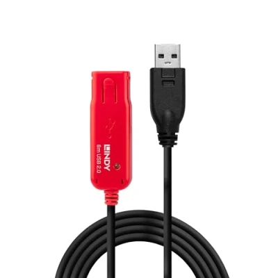 Afbeelding van Lindy USB 2.0 Aktiv Verlängerung Pro 8 Meter Überbrücken Sie
