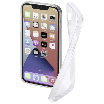 Afbeelding van Hama Crystal Clear Cover Hoesje geschikt voor Apple iPhone 13 Pro Max Flexibel telefoonhoesje Krasbestendig Perfecte Pasvorm Transparant