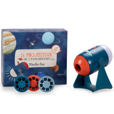 Afbeelding van Moulin roty nachtlampje en projector bedtijdverhalen l&#039;explorateur