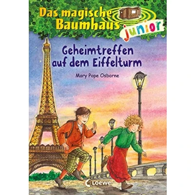 Afbeelding van Das magische Baumhaus junior (Band 32) Geheimtreffen auf dem Eiffelturm: Können Anne und Philipp in Paris die Pläne des bösen Magiers durchkreuzen?Erstlesebuch für Kinder ab 6 Jahren