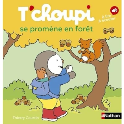 Image de T&#039;choupi se promène en forêt