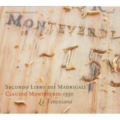Afbeelding van La Venexiana Monteverdi: Secondo Libro Dei Madrigali 1590 (CD)