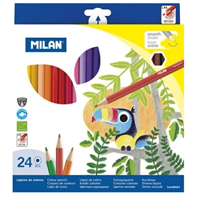 Afbeelding van Potloden Milan 24 Onderdelen Hout