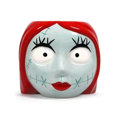 Afbeelding van Disney The Nightmare Before Christmas Sally&#039;s hoofd 3D Mok