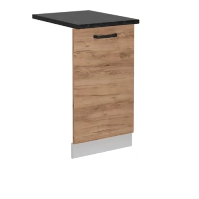 Afbeelding van Vicco R Line Vaatwasser deksel 45 cm , WB Antraciet Krachtige eik goud