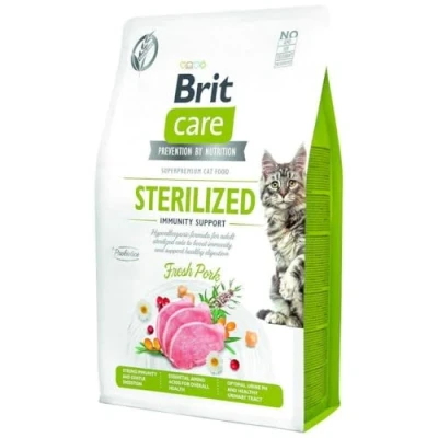 Afbeelding van Brit Care Cat Grain Free Sterilized Wsparcie odporności 2 kg