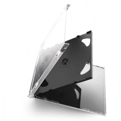 Image de MediaRange Coffret pour CD capacité : 2 CD/DVD (pack de 100)