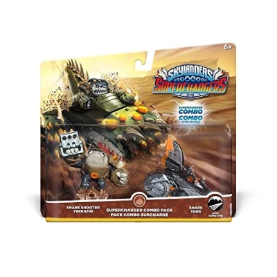Afbeelding van Skylanders Superchargers Supercharged Combo Pack Shark Shooter Terrafin and Tank