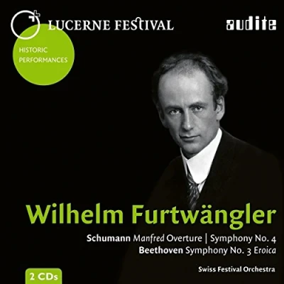 Afbeelding van Schweizerisches Festspielorchester, Wilhelm Furtwängler conducts Schumann &amp; Beethoven (2 CD)
