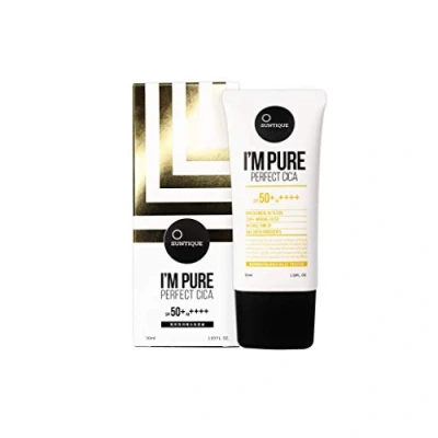 Afbeelding van Gezichtszonnecrème Suntique I&#039;m Pure 50 ml SPF 50+
