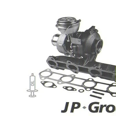 Afbeelding van JP GROUP 1217400500 Turbocharger Uitlaatgasturbo incl. Magnetische koppeling OPEL: Zafira B, Astra H Caravan