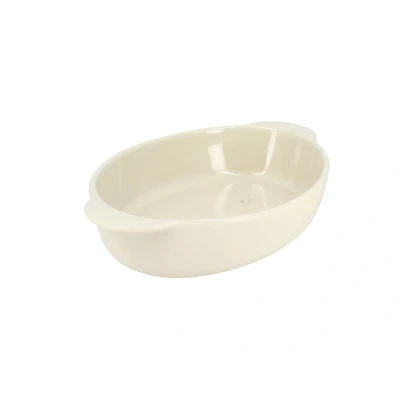 Afbeelding van Ogo Living Octave Ovenschaal Ov. 27x16,5cm Beige Aardewerk