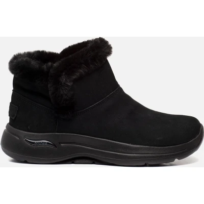 Afbeelding van Skechers KEEP SAKE Snowboots, Dames, Maat: 36, Zwart Veloursleer