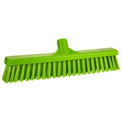 Afbeelding van Vikan Bezems en Vegers Hygiene combiveger Limoen Hard Zachte Vezels 410mm