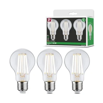 Afbeelding van Paulmann 29132 LED lamp Energielabel A (A G) E27 4 W Warmwit (Ø x h) 60 mm 105 3 stuk(s)