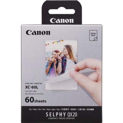 Afbeelding van Canon XC 60L Sticker/Ink Set 60 (54x85 mm)